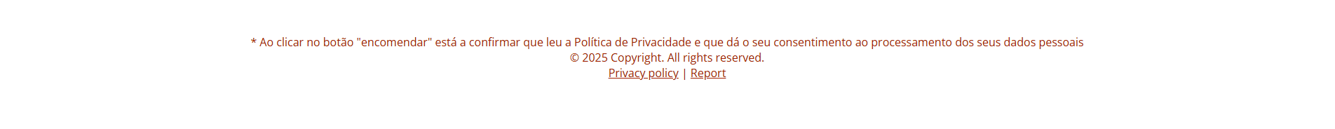 Privacy policy